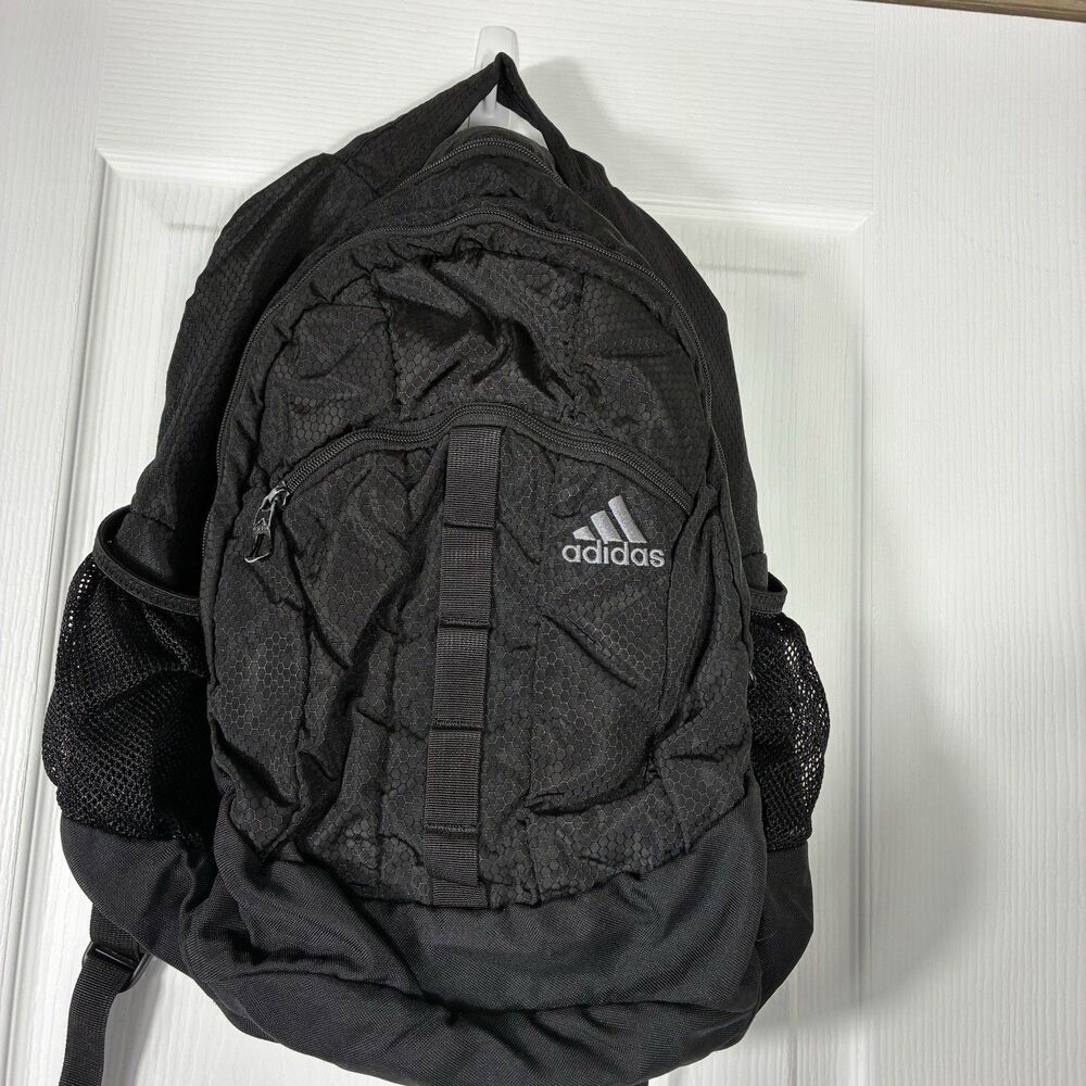 Adidas Big Backpack Black Laptop School Sports Bag